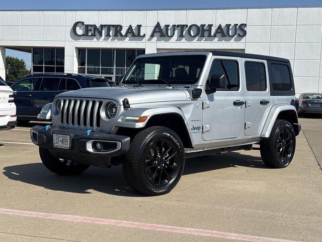 Photo of 2023 Silver Zynith Clearcoat Jeep Wrangler 4xe