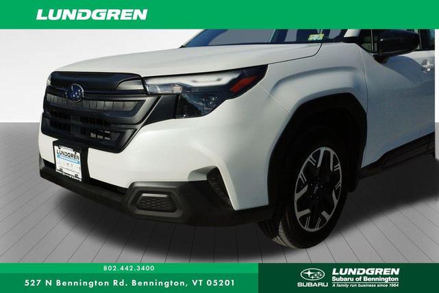 Photo of 2025 Crystal White Pearl Subaru Forester