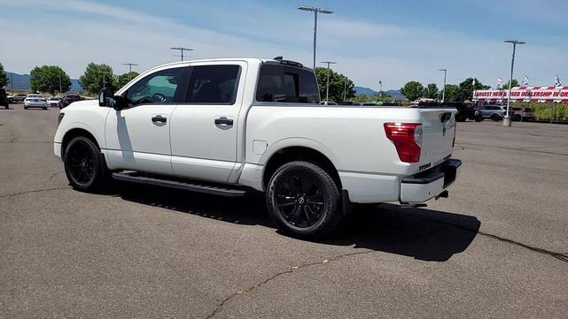 Photo of 2024 Glacier White Nissan Titan