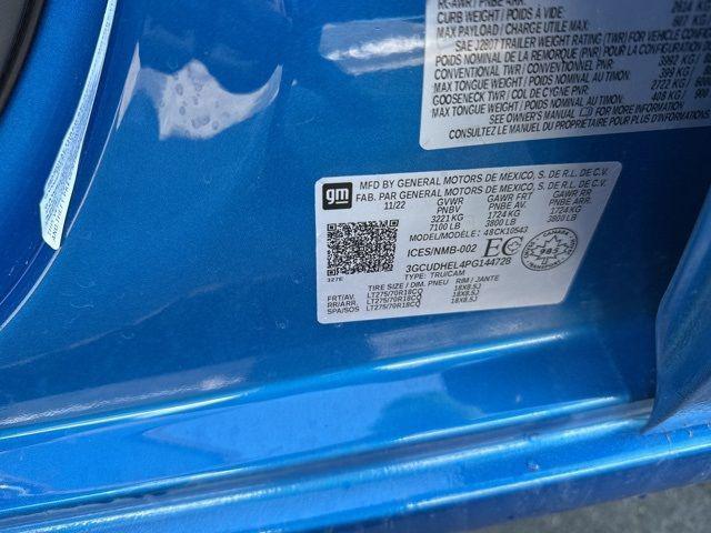 Photo of 2023 Glacier Blue Metallic Chevrolet Silverado 1500