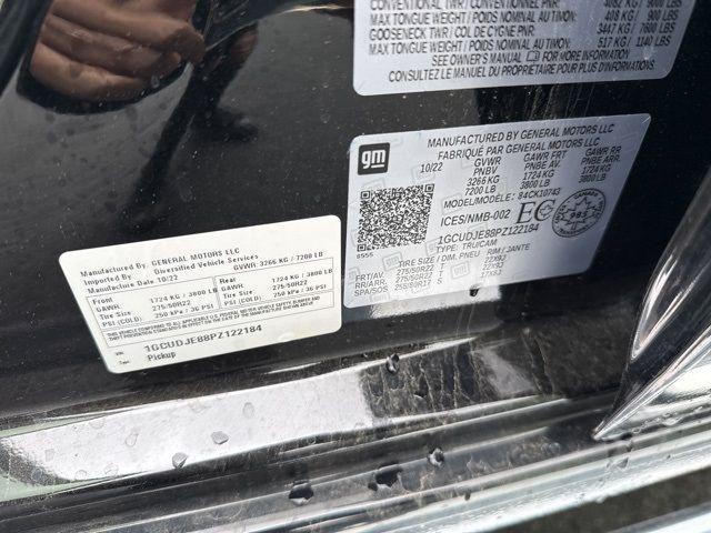 Photo of 2023 Black Chevrolet Silverado 1500