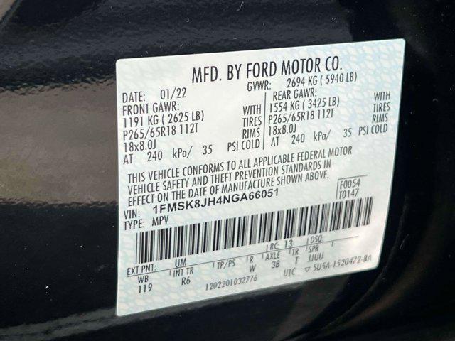 Photo of 2022 Black Metallic Ford Explorer