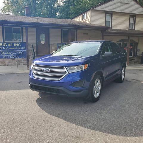 Photo of 2015 Blue Metallic Ford Edge