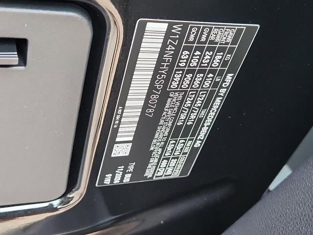Photo of 2025 Obsidian Black Metallic Mercedes-Benz Sprinter 2500
