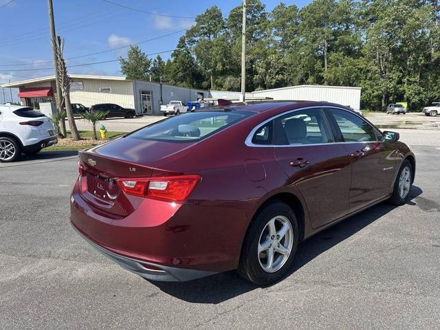 Photo of 2016 Burgundy Chevrolet Malibu