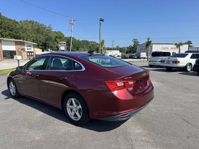 Photo of 2016 Burgundy Chevrolet Malibu