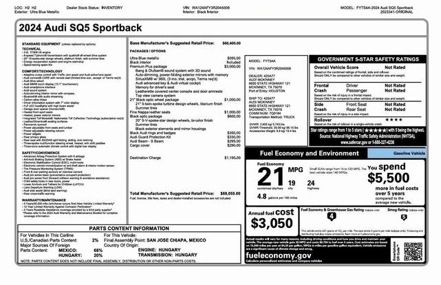 2024 Audi SQ5