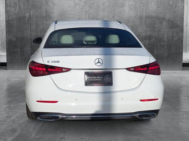 Photo of 2025 Polar White Mercedes-Benz C-Class