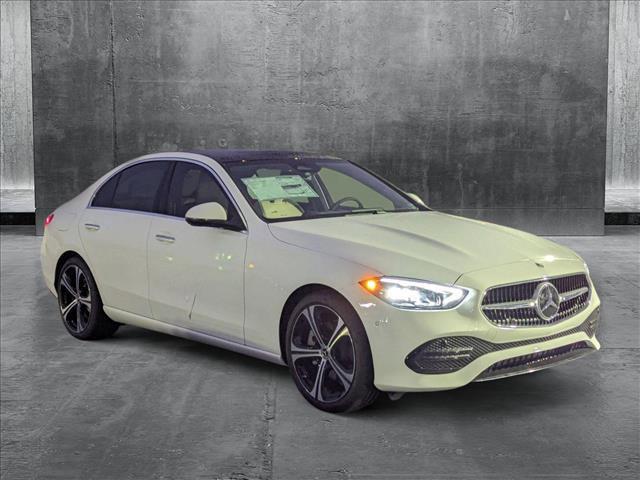 Photo of 2025 Polar White Mercedes-Benz C-Class