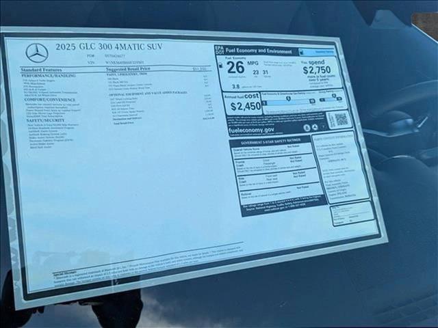 Photo of 2025 Black Mercedes-Benz GLC 300