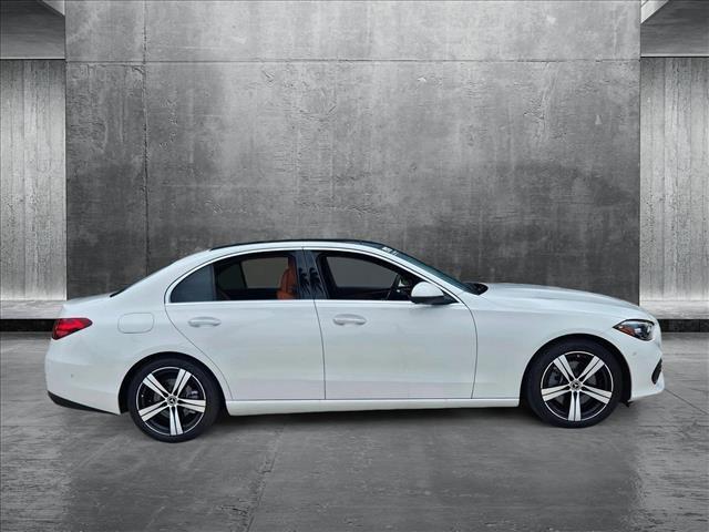 Photo of 2025 Polar White Mercedes-Benz C-Class