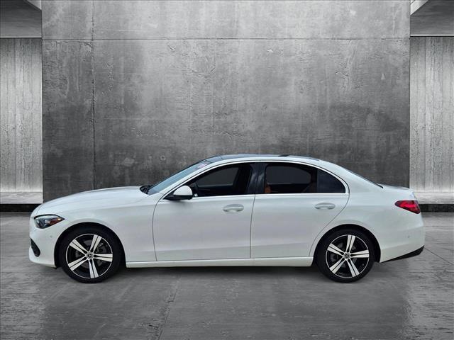Photo of 2025 Polar White Mercedes-Benz C-Class