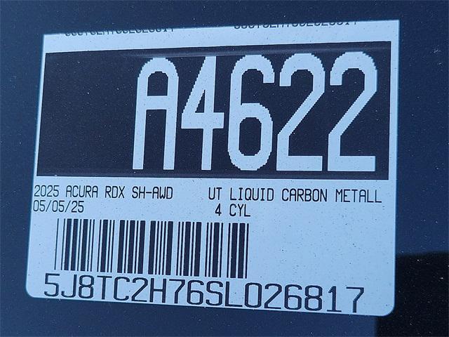 Photo of 2025 Liquid Carbon Metallic Acura RDX