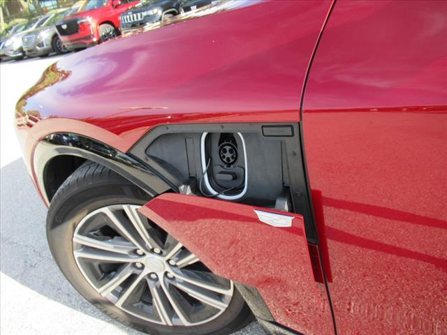 Photo of 2024 Radiant Red Cadillac LYRIQ