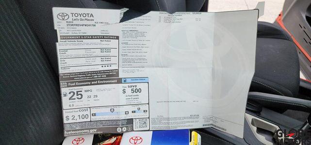 Photo of 2015 Hot Lava Toyota RAV4