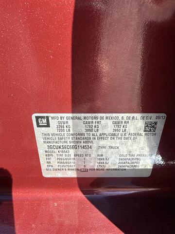Photo of 2014 BURGANDY Chevrolet Silverado 1500