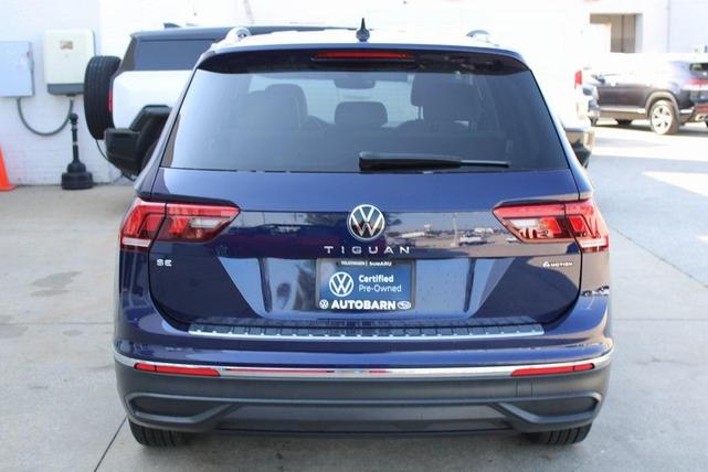 Photo of 2023 Atlantic Blue Volkswagen Tiguan