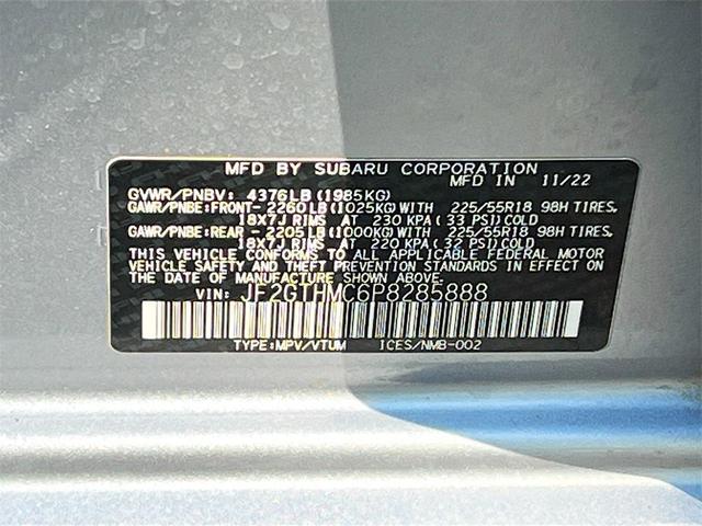 Photo of 2023 Ice Silver Metallic Subaru Crosstrek