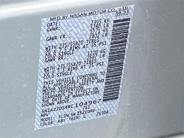 Photo of 2024 Boulder Gray Pearl Nissan Murano