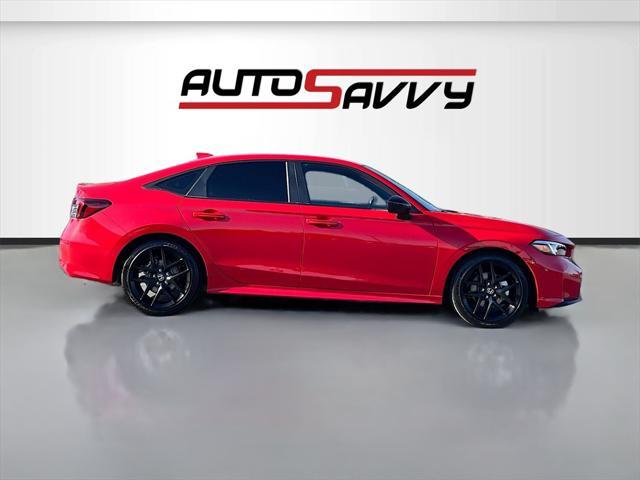 Photo of 2025 Rallye Red Honda Civic Hybrid