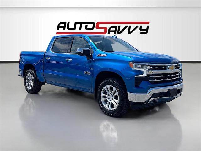 Photo of 2022 Glacier Blue Metallic Chevrolet Silverado 1500