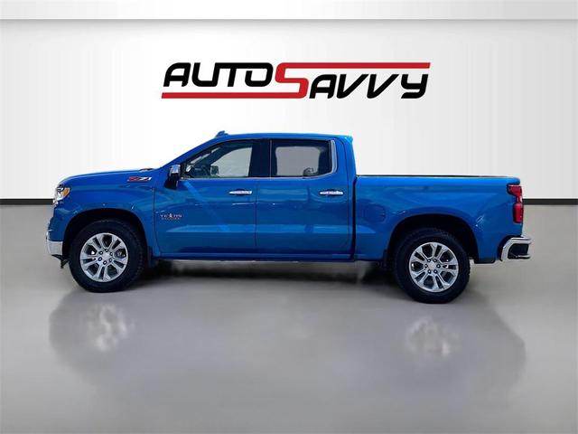 Photo of 2022 Glacier Blue Metallic Chevrolet Silverado 1500
