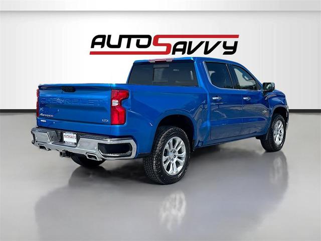 Photo of 2022 Glacier Blue Metallic Chevrolet Silverado 1500