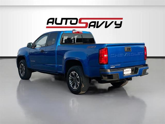 Photo of 2022 Bright Blue Metallic Chevrolet Colorado