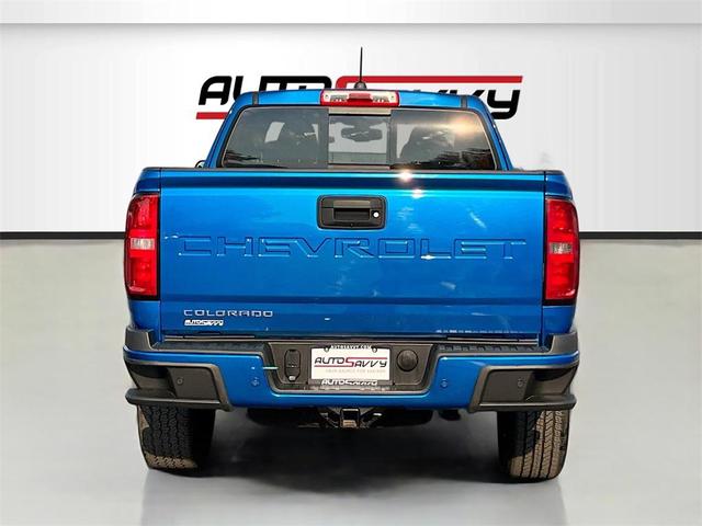 Photo of 2022 Bright Blue Metallic Chevrolet Colorado