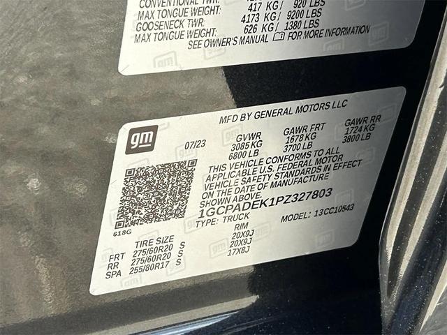 Photo of 2023 Dark Ash Metallic Chevrolet Silverado 1500
