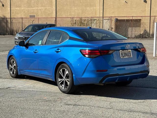 Photo of 2020 Electric Blue Metallic Nissan Sentra