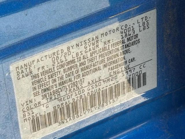 Photo of 2020 Electric Blue Metallic Nissan Sentra