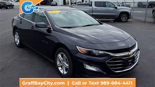 Photo of 2023 Dark Ash Metallic Chevrolet Malibu