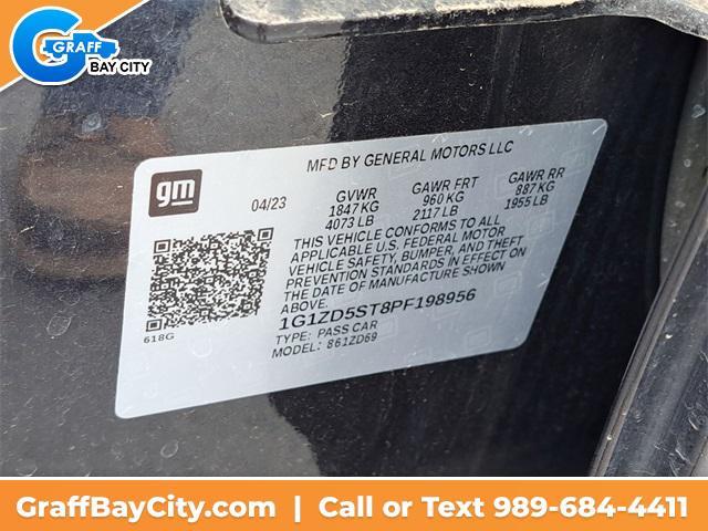 Photo of 2023 Dark Ash Metallic Chevrolet Malibu
