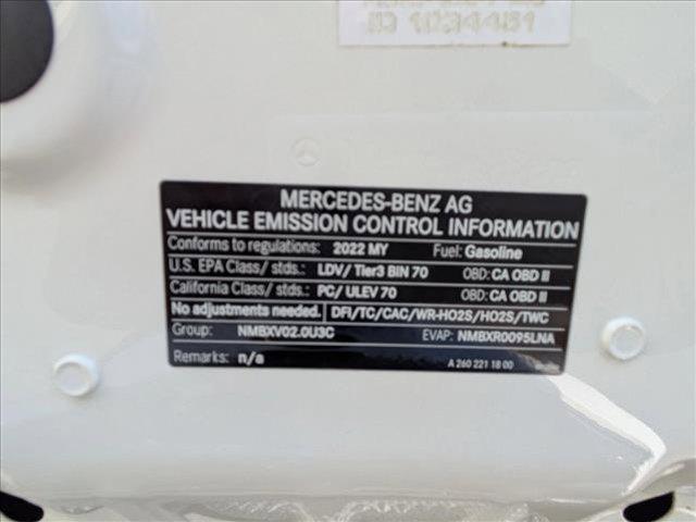 Photo of 2022 Polar White Mercedes-Benz CLA 250
