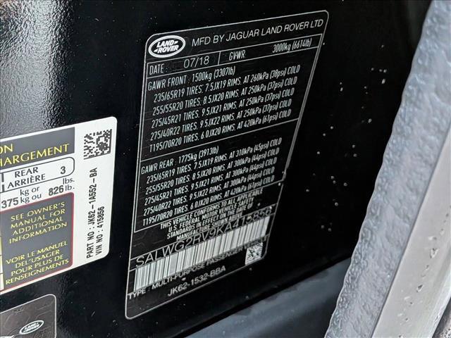 Photo of 2019 Narvik Black Land Rover Range Rover Sport