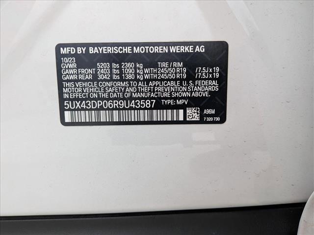 Photo of 2024 Mineral White Metallic BMW X3