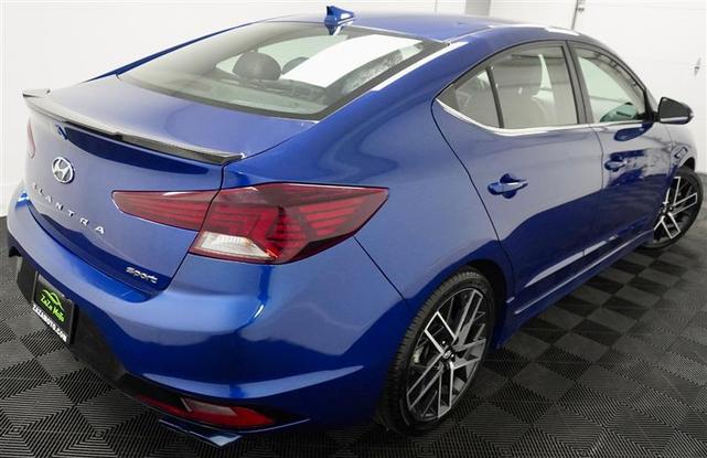 Photo of 2020 Intense Blue Hyundai ELANTRA