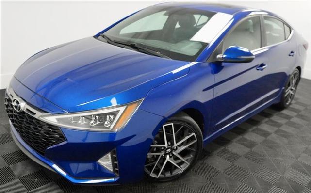 Photo of 2020 Intense Blue Hyundai ELANTRA