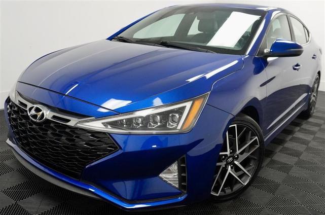 Photo of 2020 Intense Blue Hyundai ELANTRA
