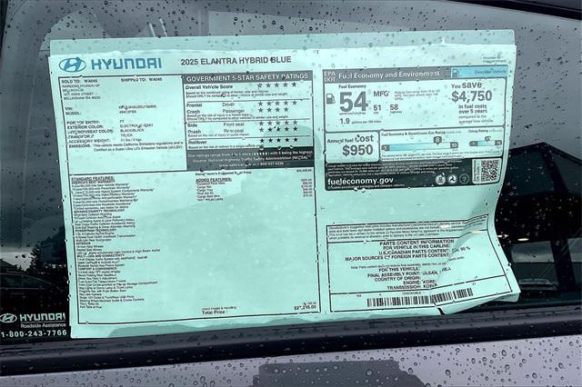 Photo of 2025 Ecotronic Gray Pearl Hyundai ELANTRA HEV