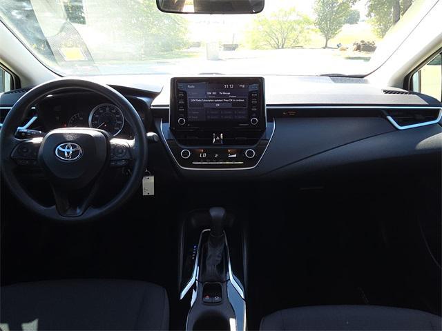 Photo of 2021 White Toyota Corolla