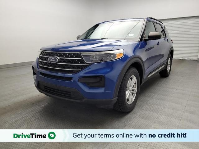 Photo of 2020 Atlas Blue Metallic Ford Explorer