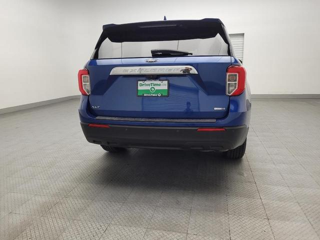 Photo of 2020 Atlas Blue Metallic Ford Explorer