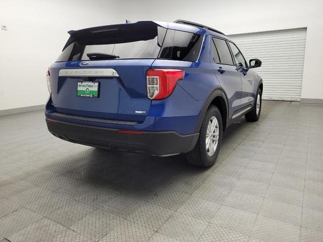 Photo of 2020 Atlas Blue Metallic Ford Explorer