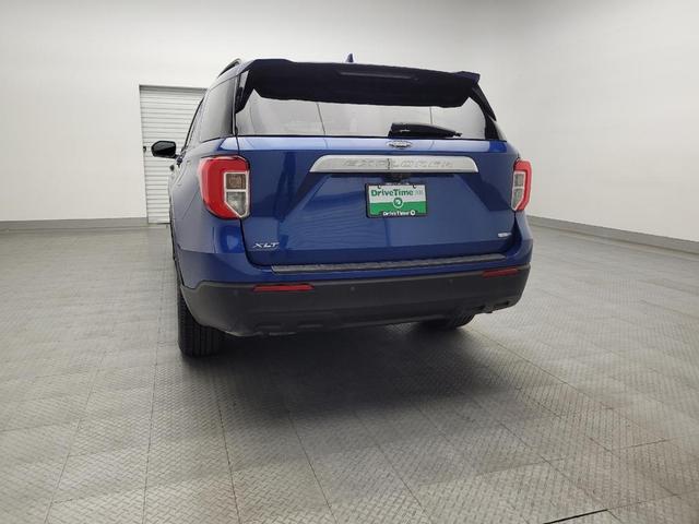 Photo of 2020 Atlas Blue Metallic Ford Explorer