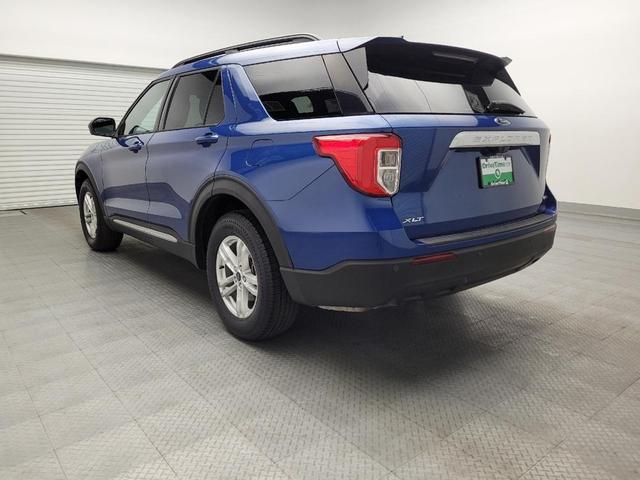 Photo of 2020 Atlas Blue Metallic Ford Explorer