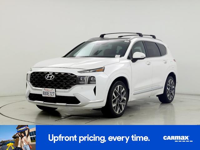 Photo of 2022 White Hyundai SANTA FE