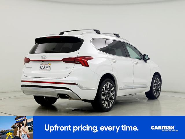 Photo of 2022 White Hyundai SANTA FE