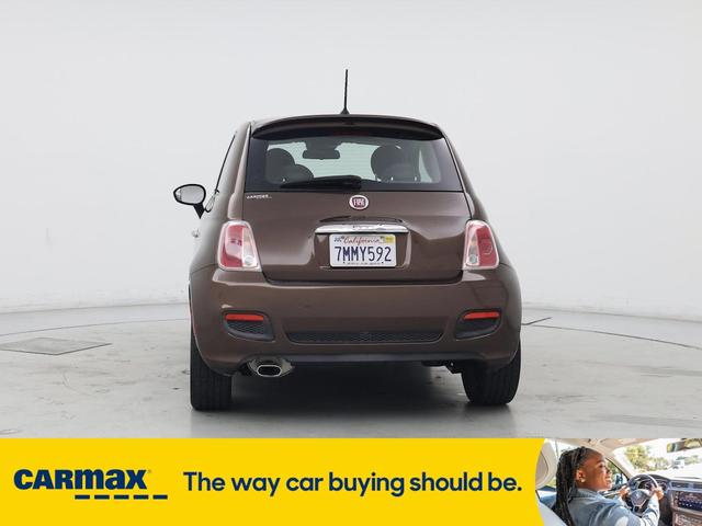 Photo of 2015 Brown FIAT 500